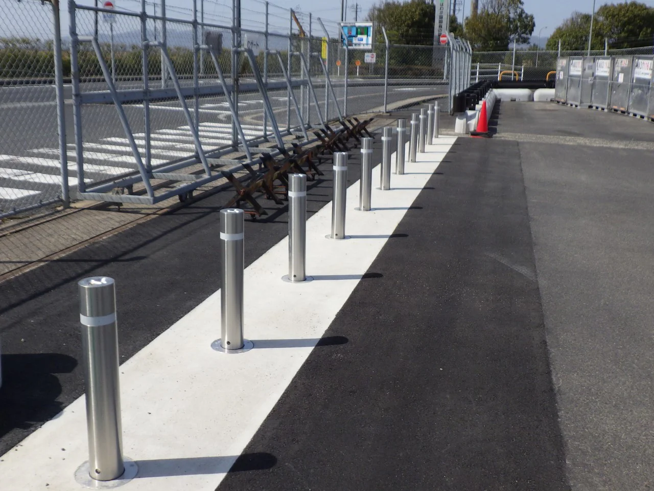 出雲空港車両進入防止施設設置工事第１期