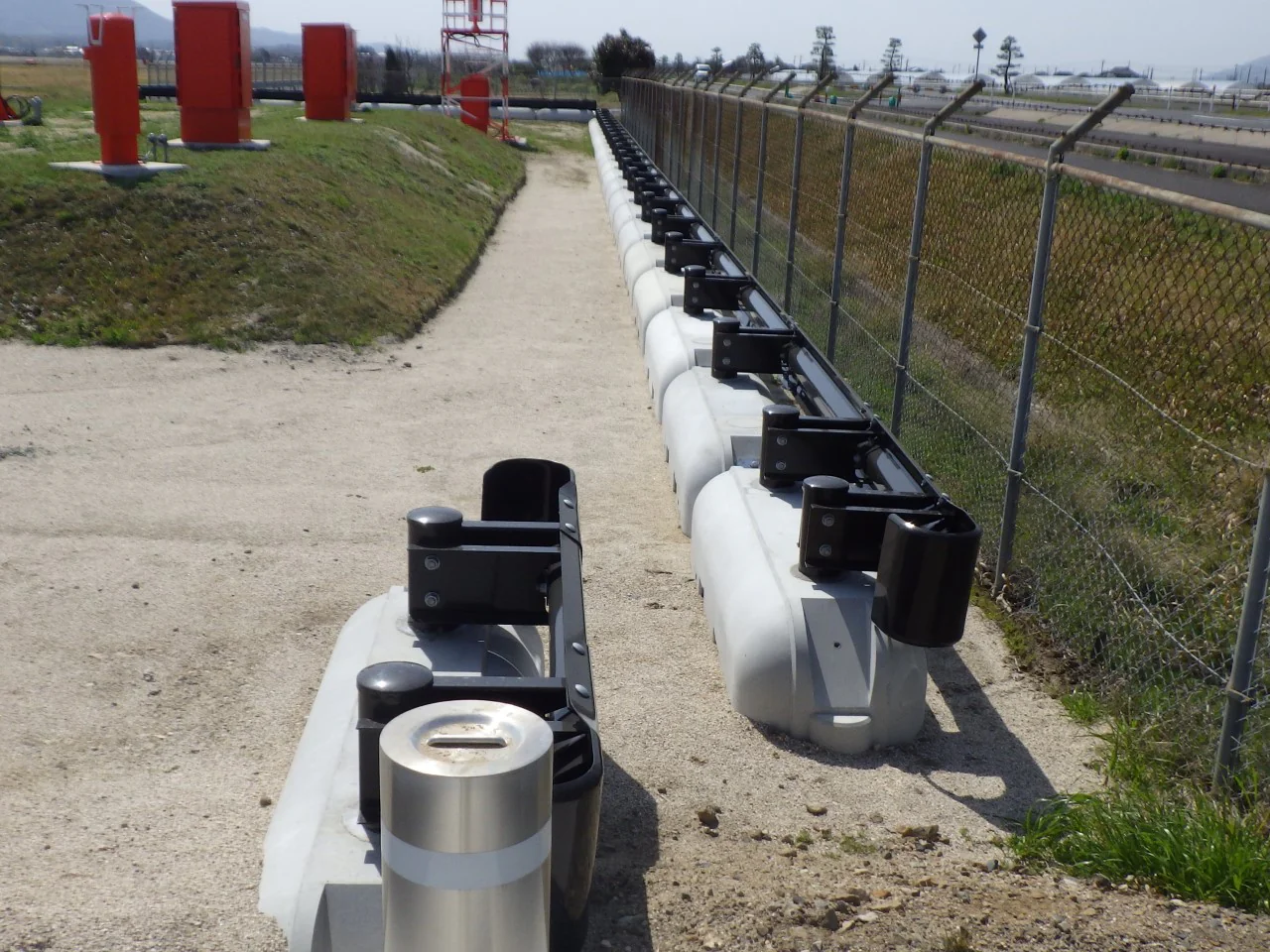 出雲空港車両進入防止施設設置工事第１期