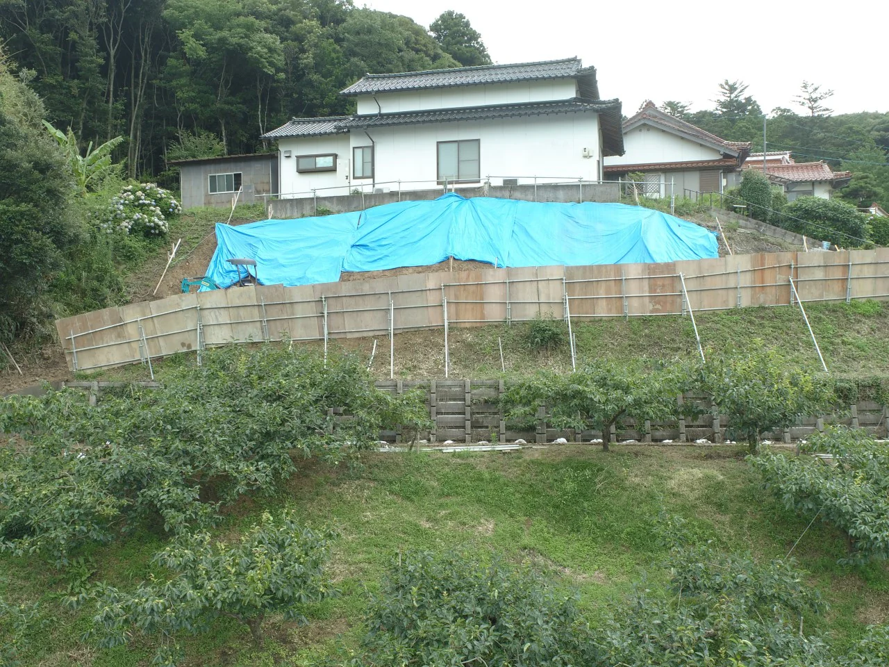 令和元年度地すべり防止事業（多久５ブロック）山腹工事