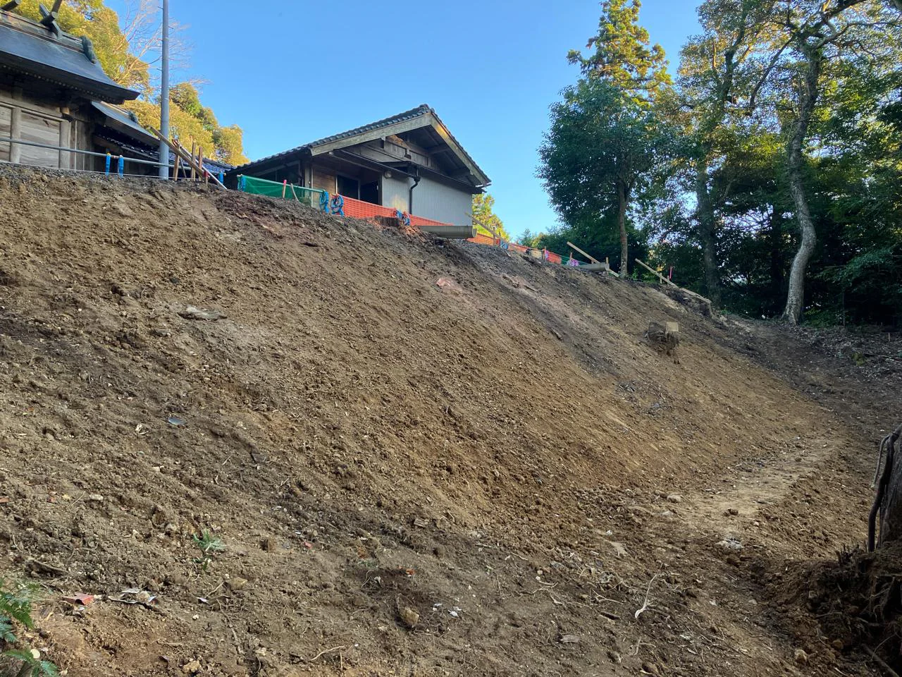 令和6年度 地すべり防止事業（多久1ブロック）山腹工事