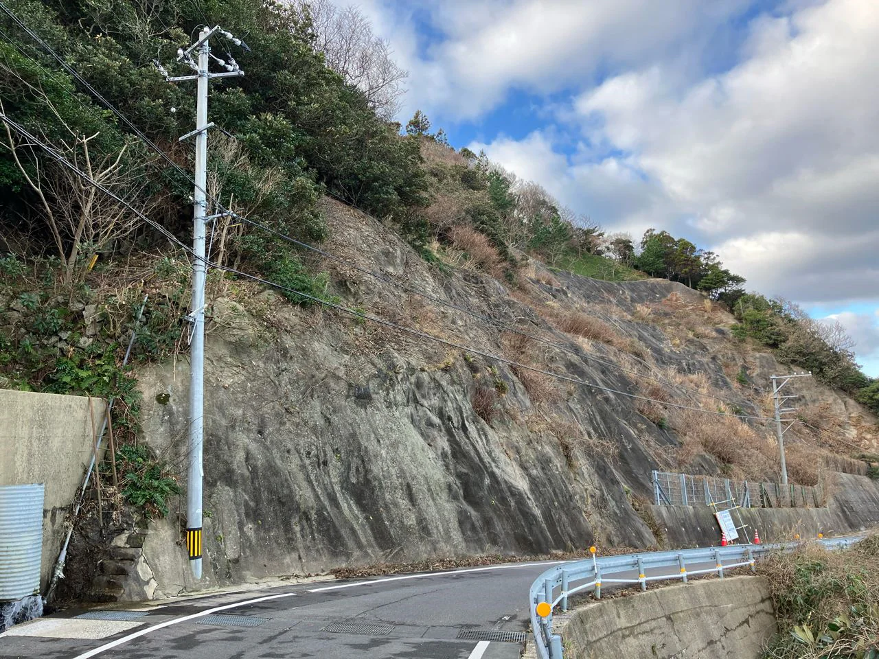 斐川一畑大社線（塩津3-B工区外）土砂災害補助（災害防除）工事