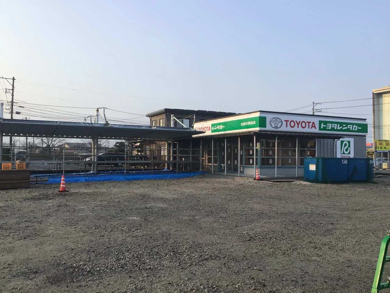 トヨタレンタカー出雲市駅前店 新築工事