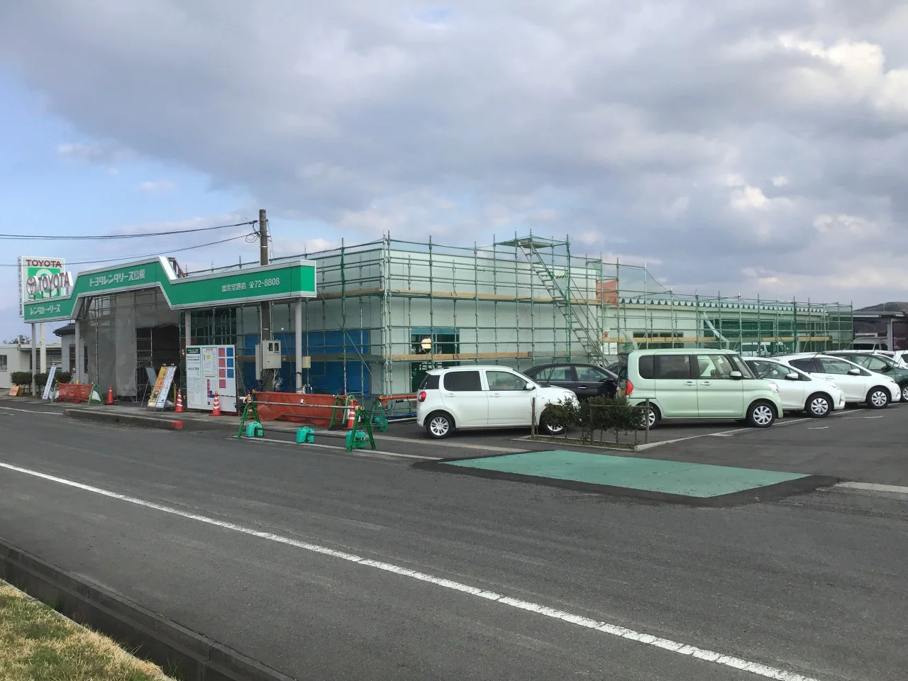 ㈱トヨタレンタリース島根 出雲空港店増築工事