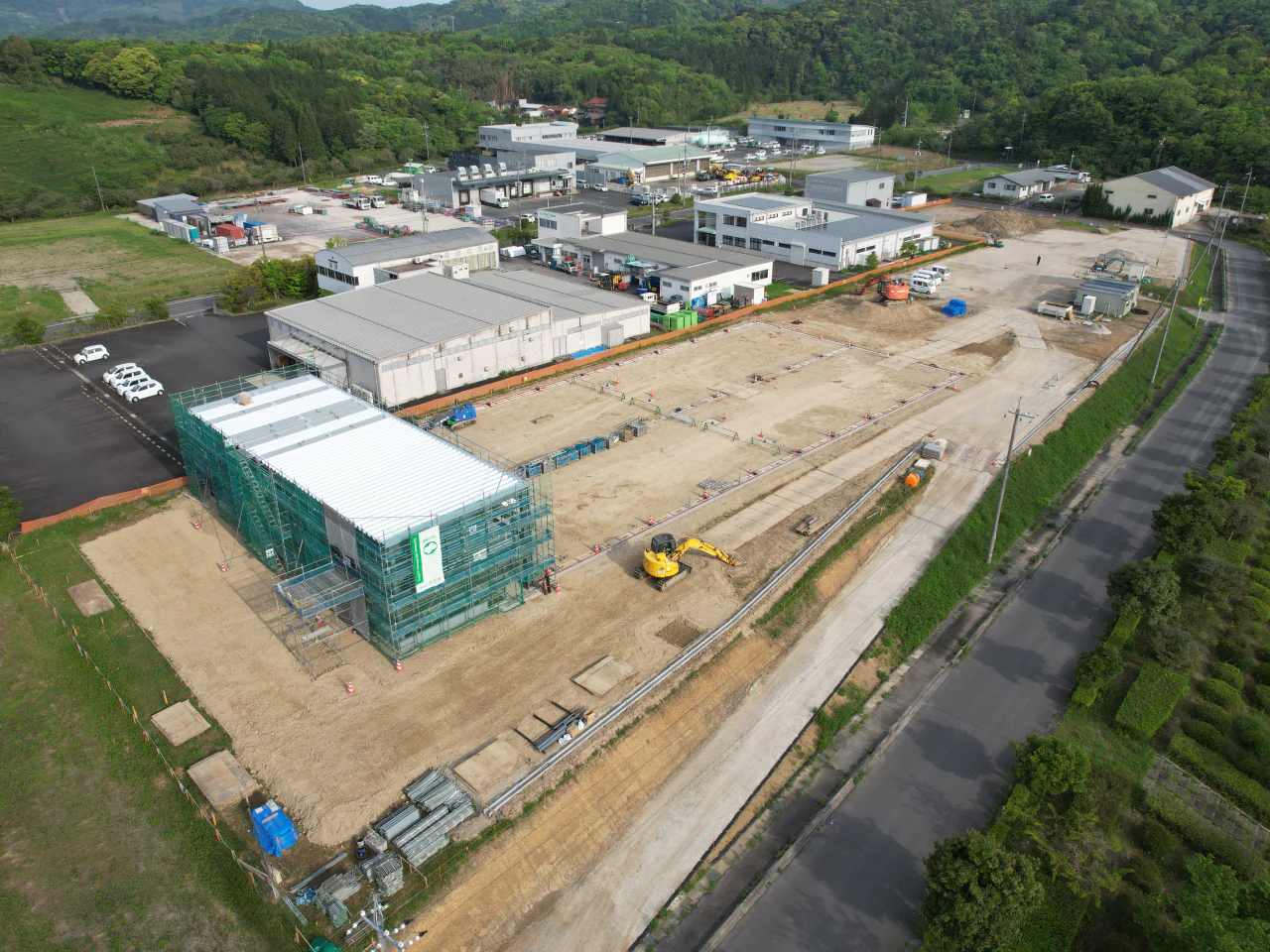 ㈱タムラ松江市工場新築工事