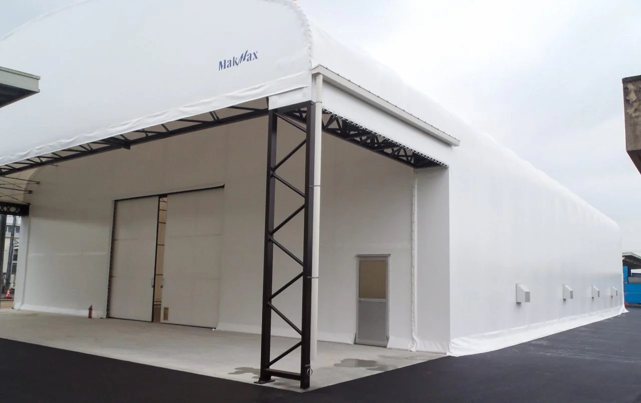 東部配送センターテント倉庫新築工事