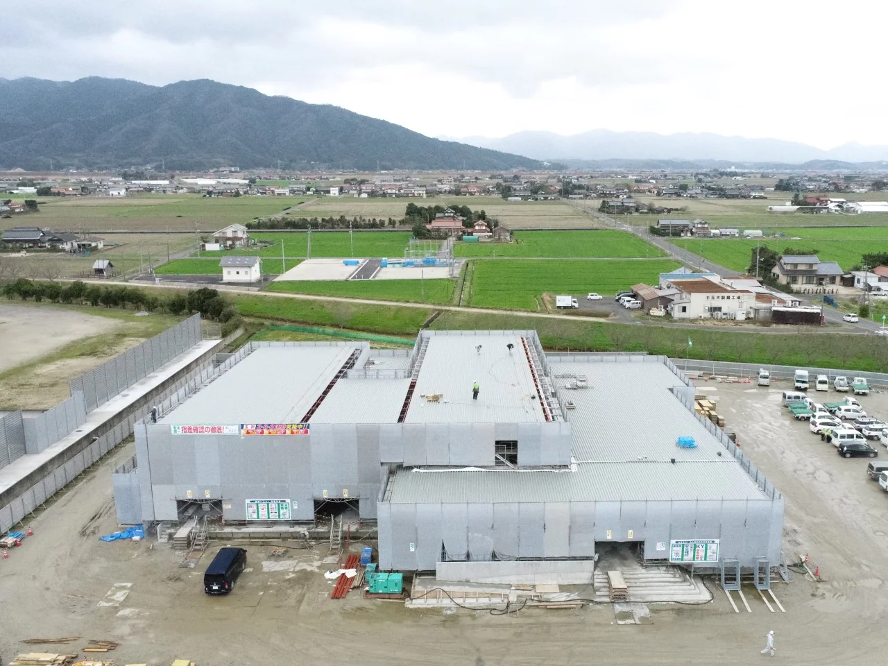 新斐川学校給食センター建築工事