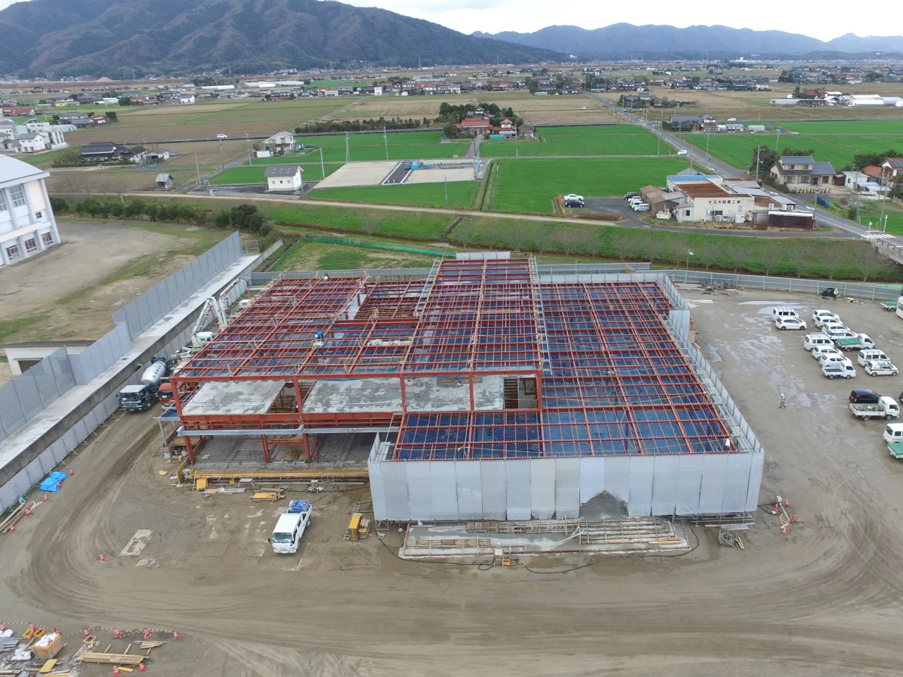 新斐川学校給食センター建築工事