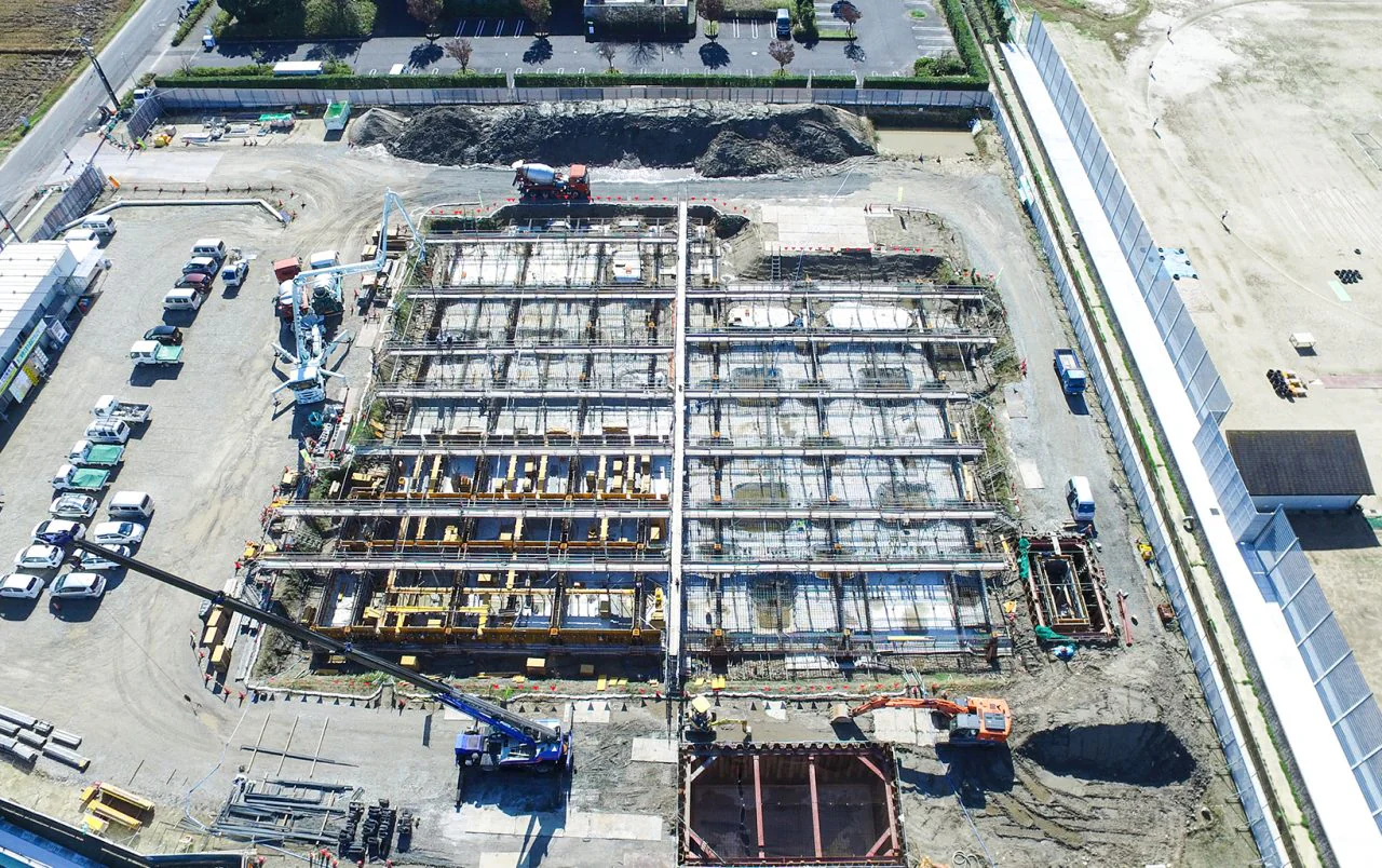 新斐川学校給食センター建築工事