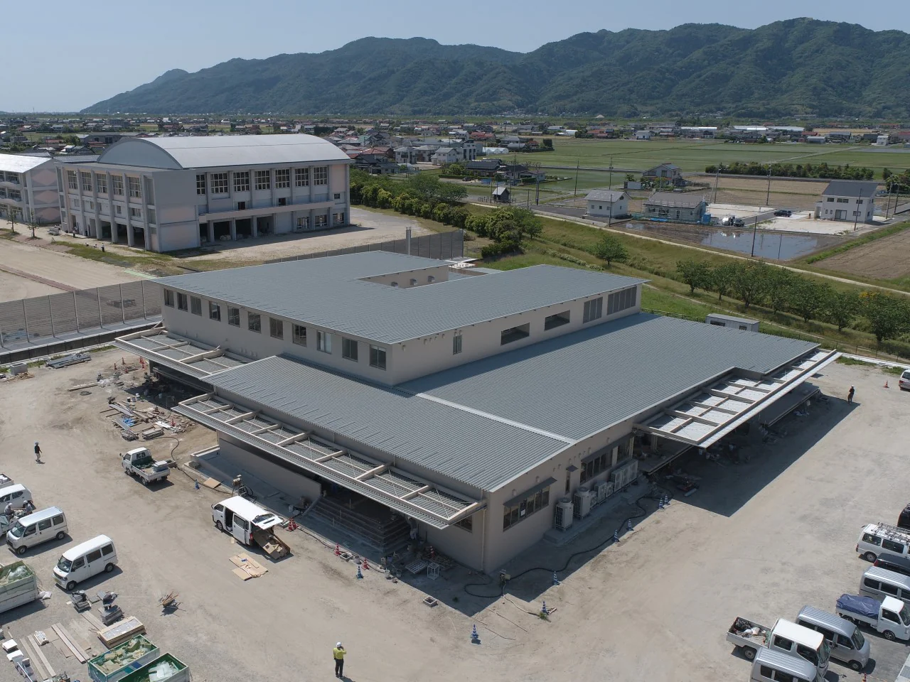 新斐川学校給食センター建築工事