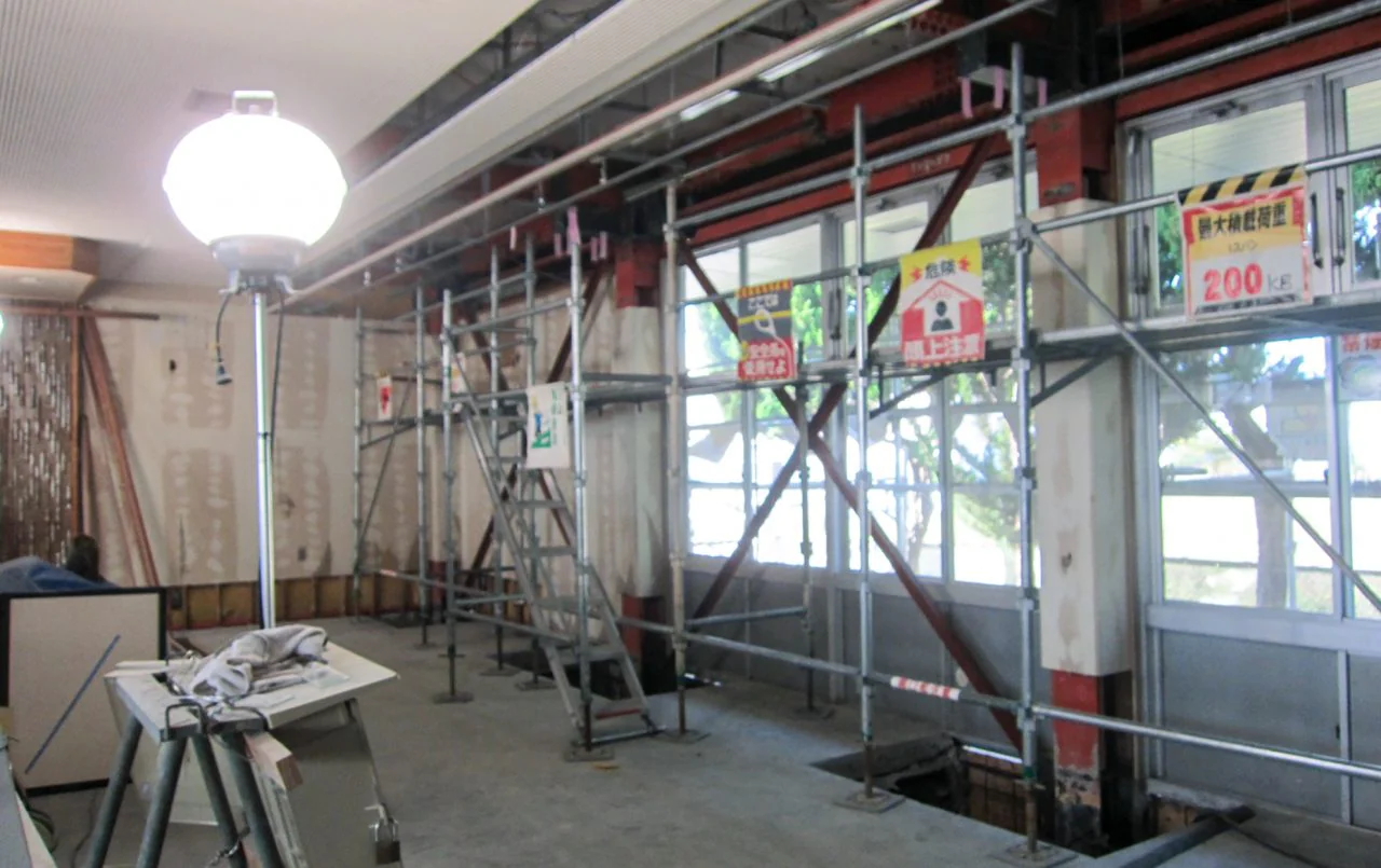 直江コミュニティーセンター耐震補強改修建築工事