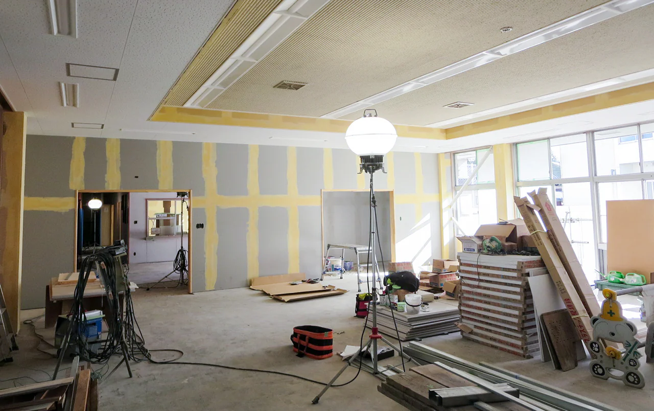 直江コミュニティーセンター耐震補強改修建築工事