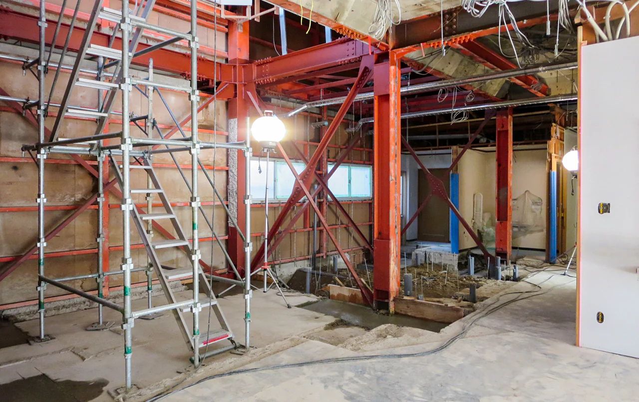 直江コミュニティーセンター耐震補強改修建築工事