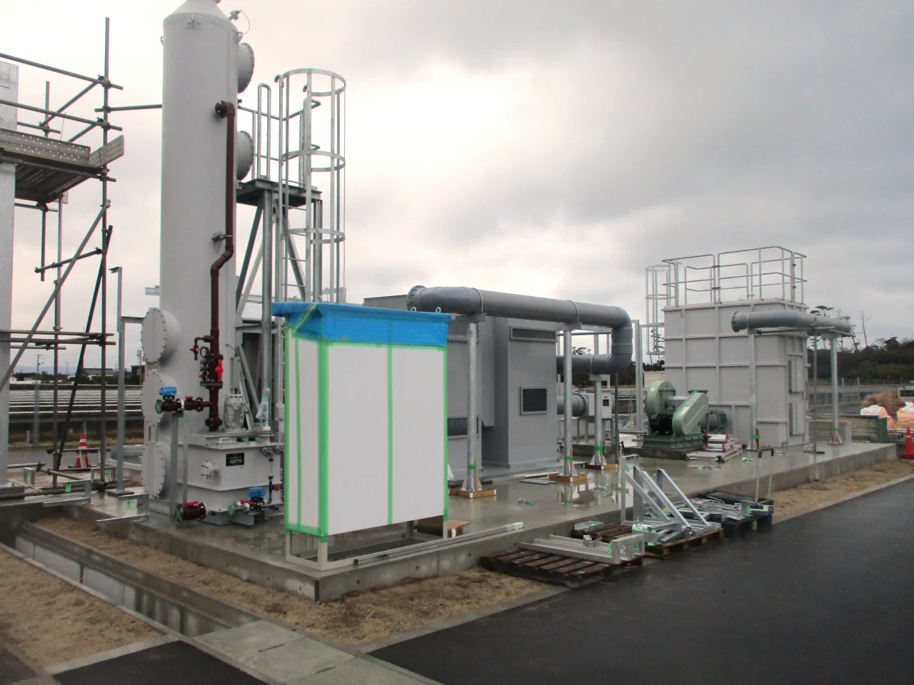 B-DASH仕掛用_高速発酵乾燥技術の開発(土木基礎・建築工事）