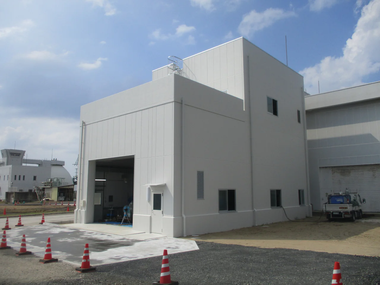 宍道湖西部浄化センター建設工事その23