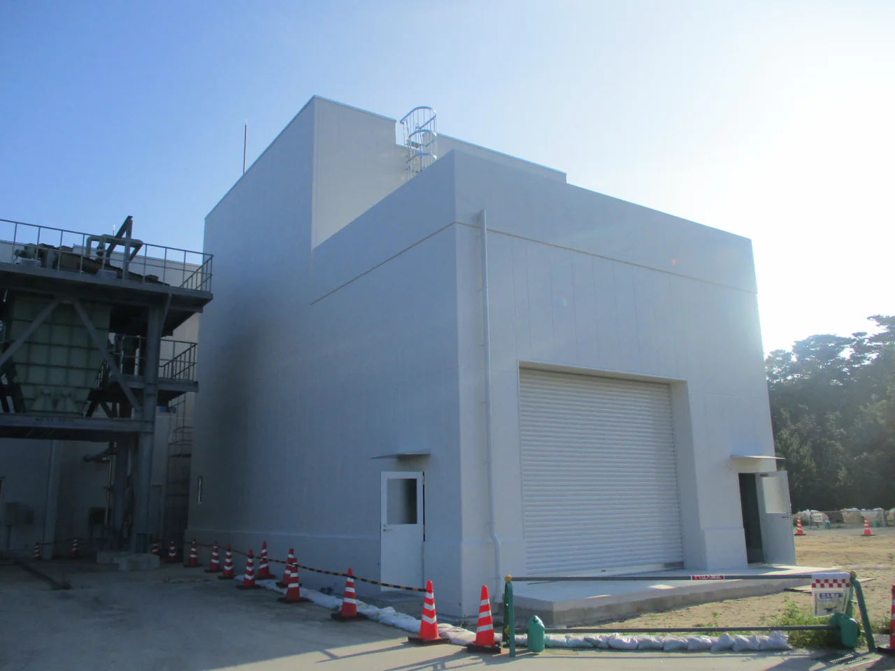 宍道湖西部浄化センター建設工事その23