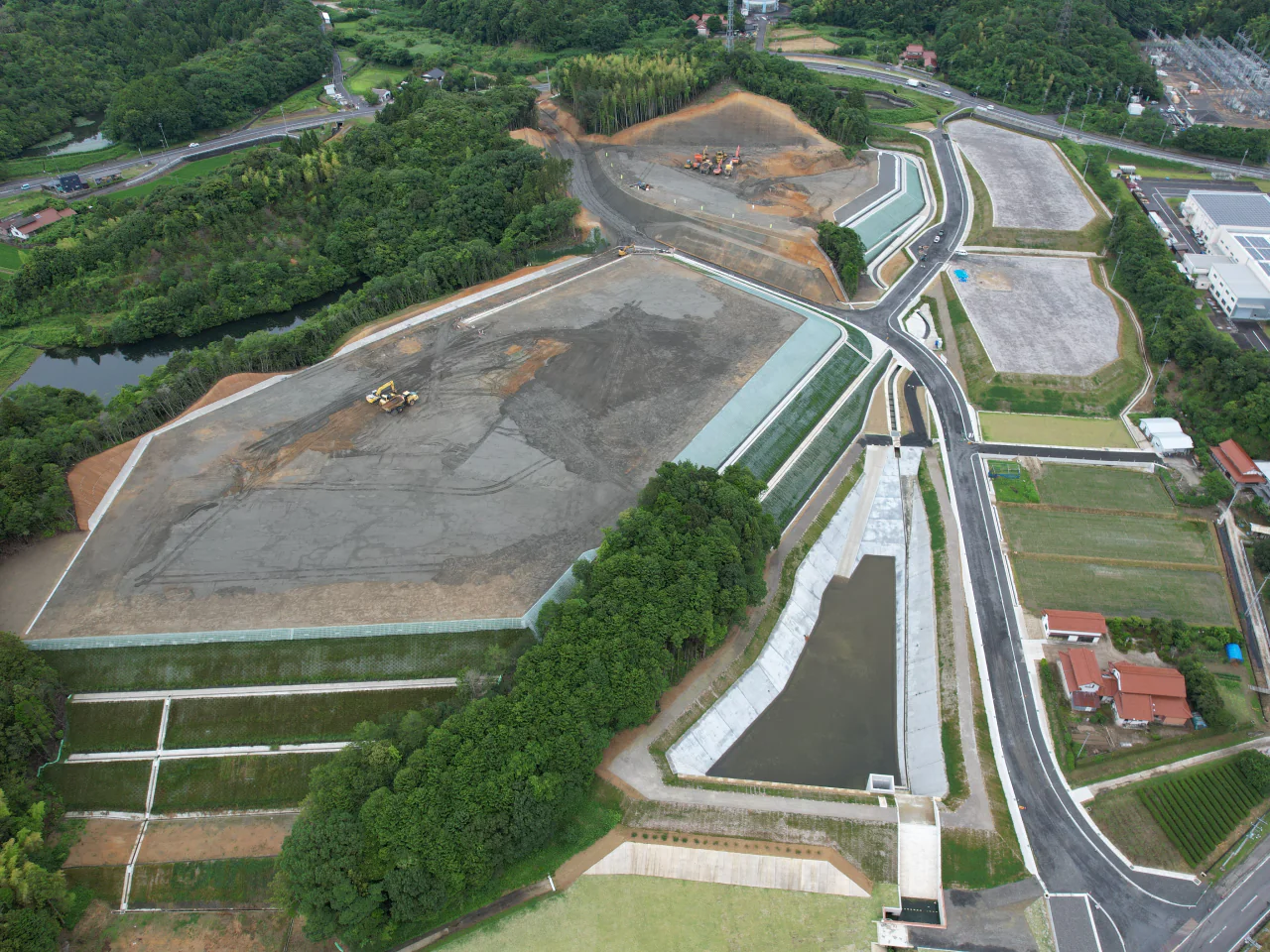 （仮称）出雲市新工業団地（斐川）造成工事