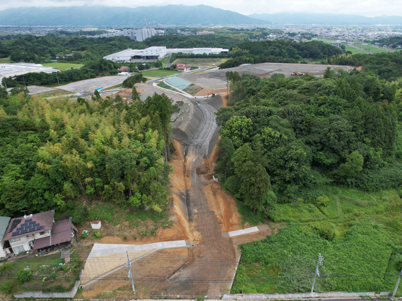 （仮称）出雲市新工業団地（斐川）造成工事