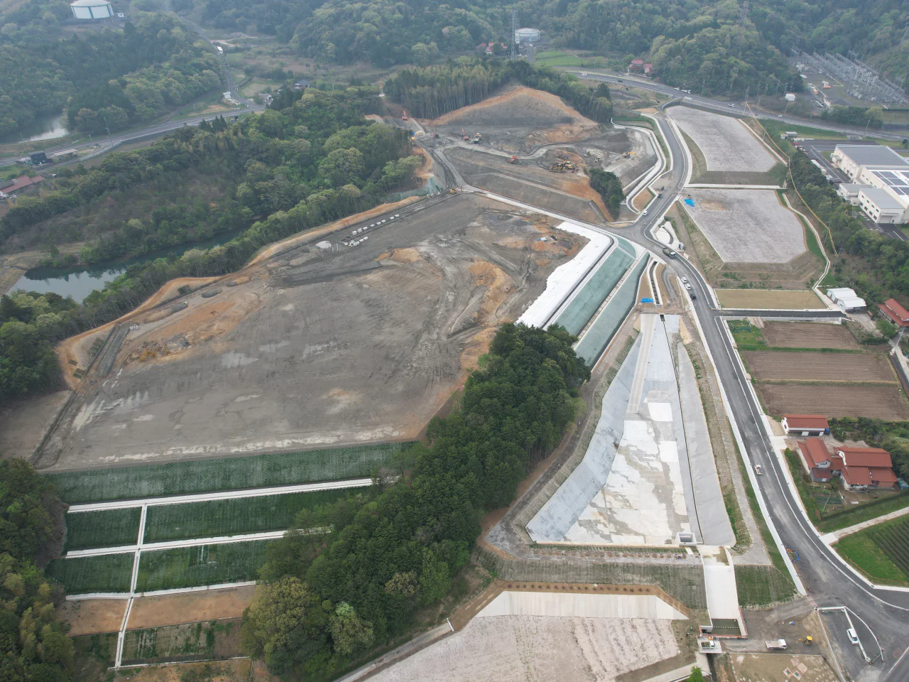 （仮称）出雲市新工業団地（斐川）造成工事
