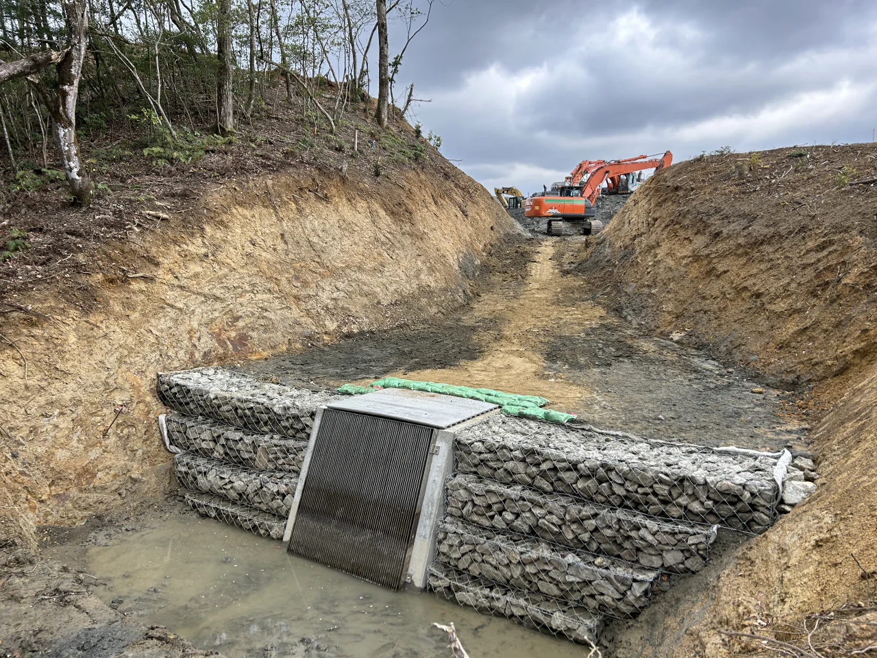 （仮称）出雲市新工業団地（斐川）造成工事