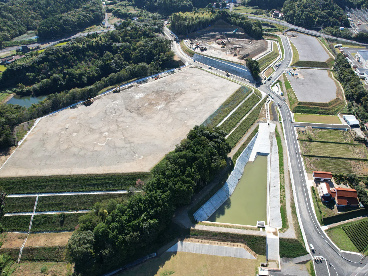 （仮称）出雲市新工業団地（斐川）造成工事