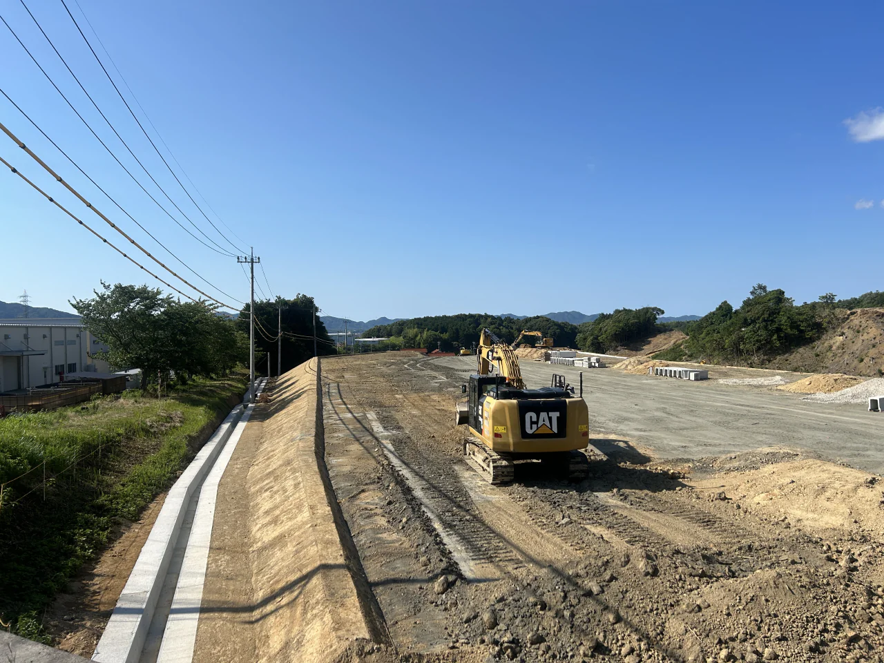 （仮称）出雲市新工業団地（斐川）造成工事