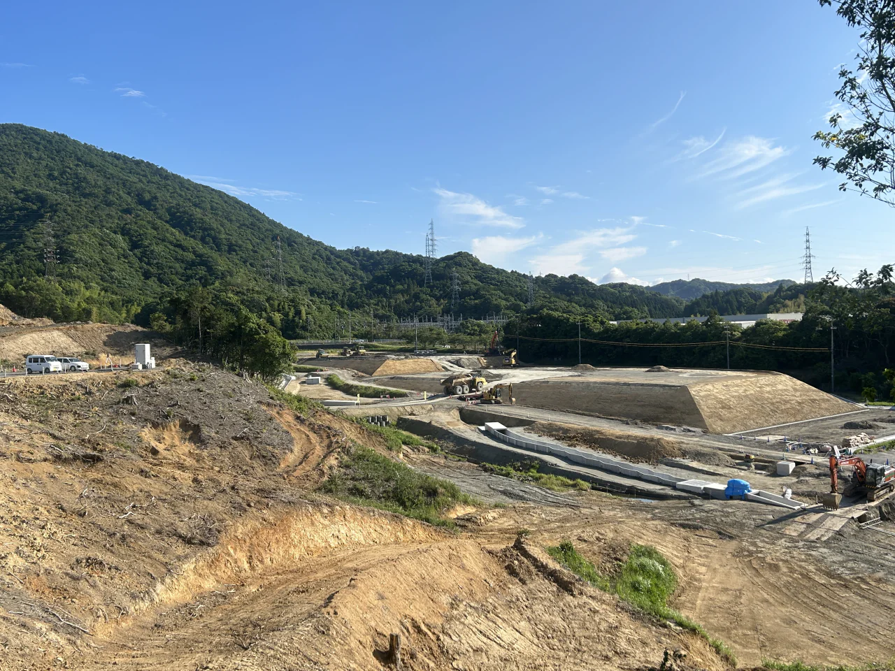（仮称）出雲市新工業団地（斐川）造成工事