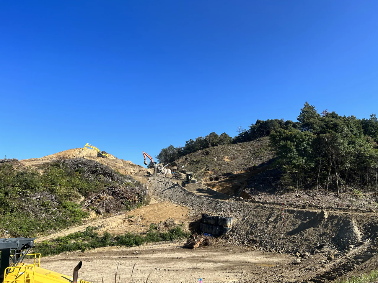 （仮称）出雲市新工業団地（斐川）造成工事