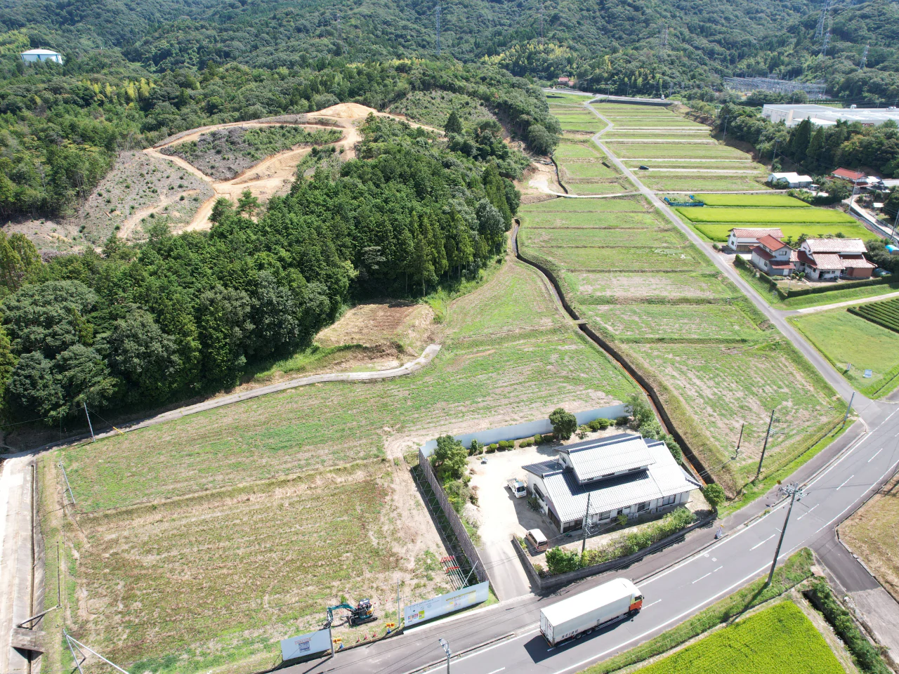 （仮称）出雲市新工業団地（斐川）造成工事