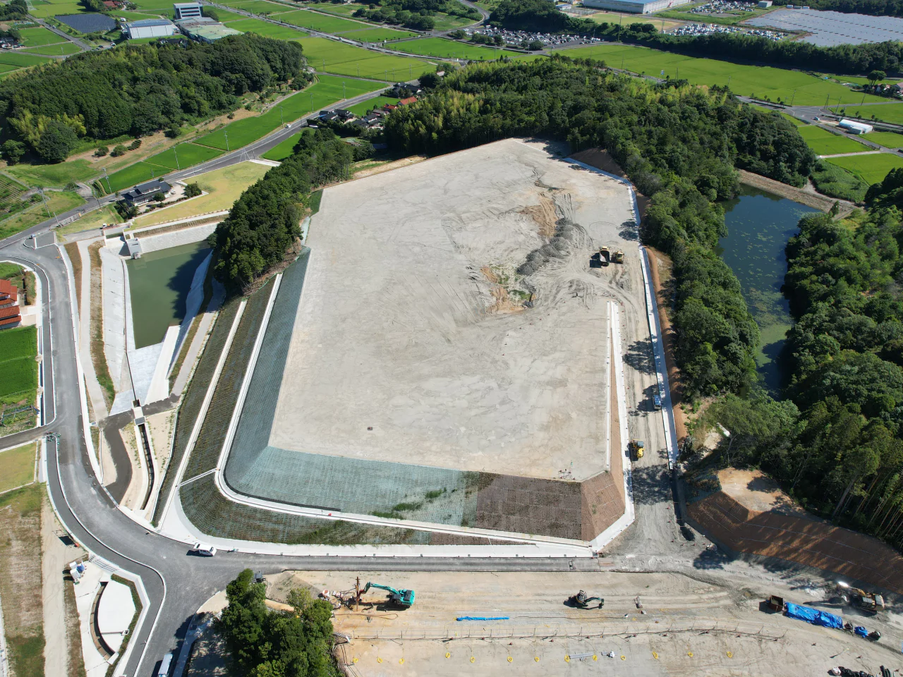 （仮称）出雲市新工業団地（斐川）造成工事