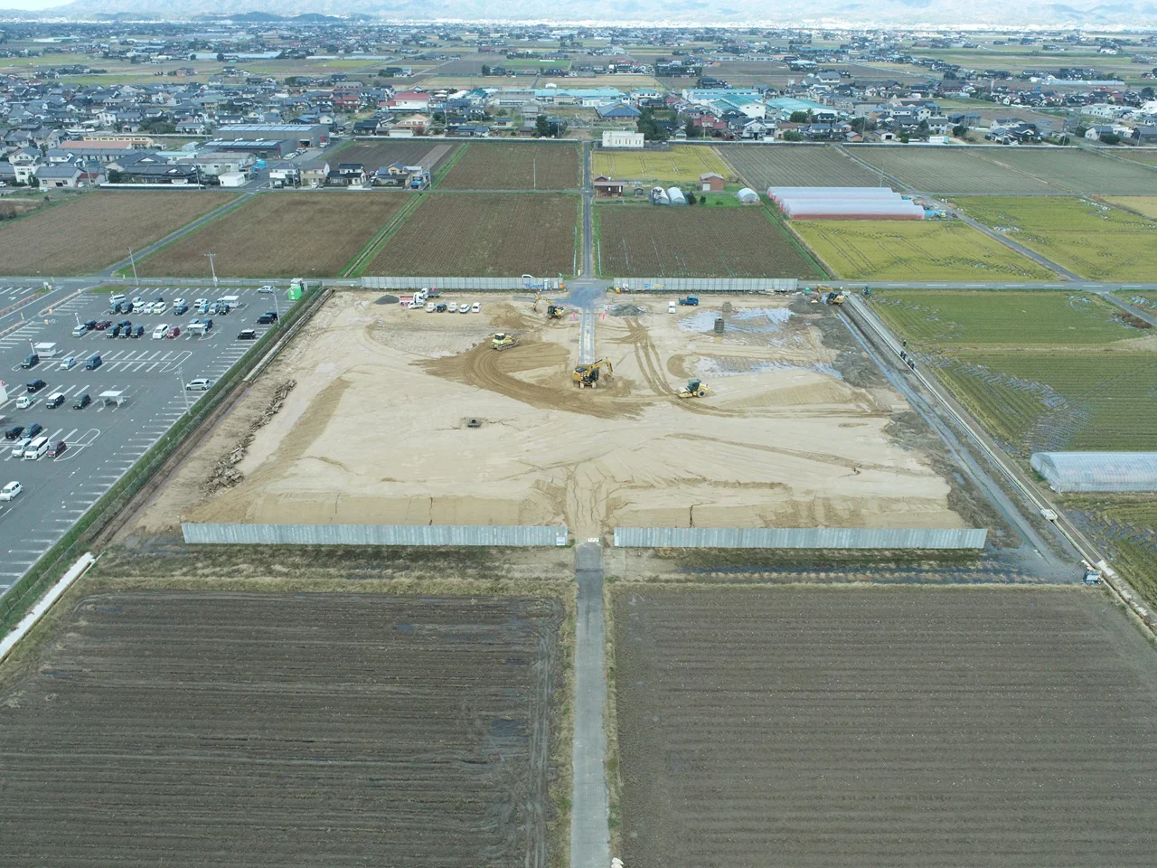 出雲空港周辺家屋移転先に係る第2期造成工事