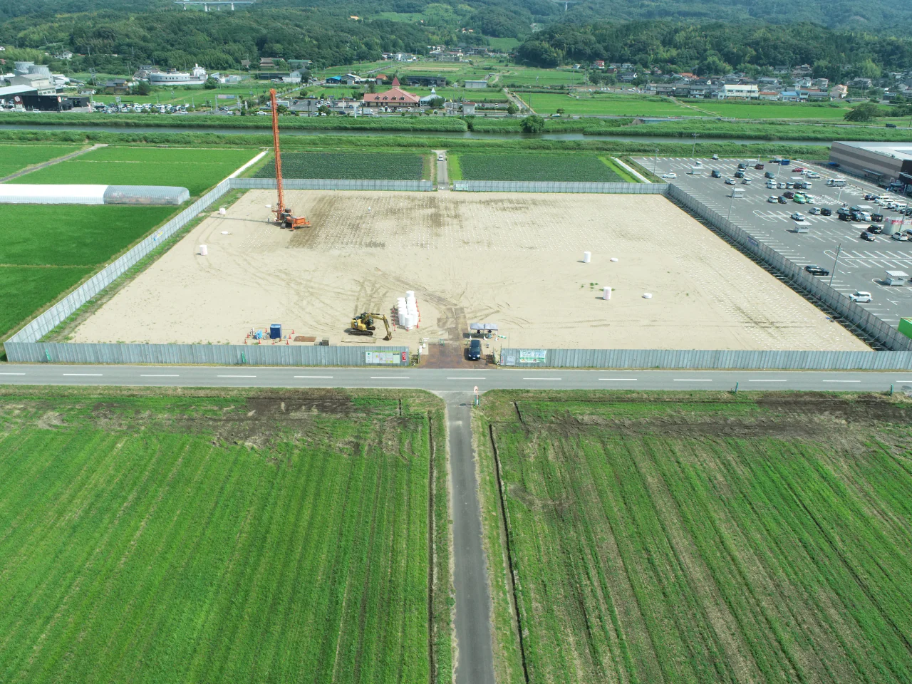 出雲空港周辺家屋移転先に係る第2期造成工事