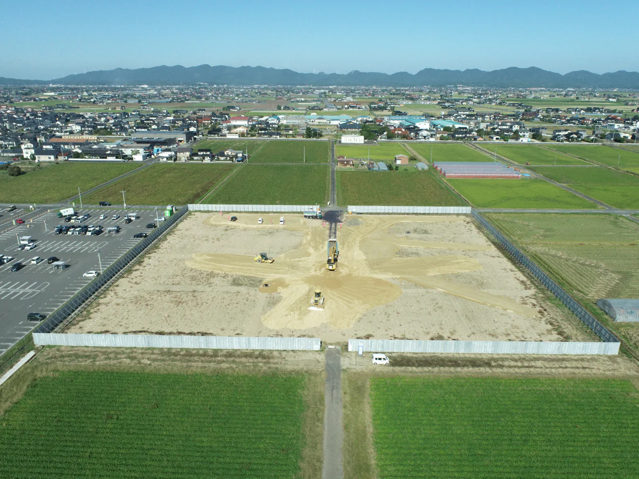 出雲空港周辺家屋移転先に係る第2期造成工事