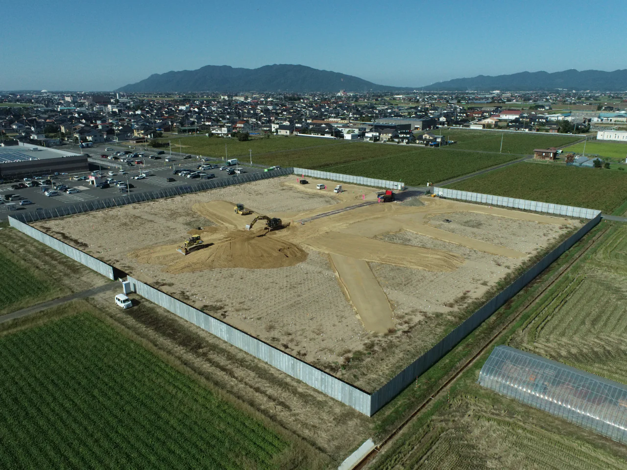 出雲空港周辺家屋移転先に係る第2期造成工事