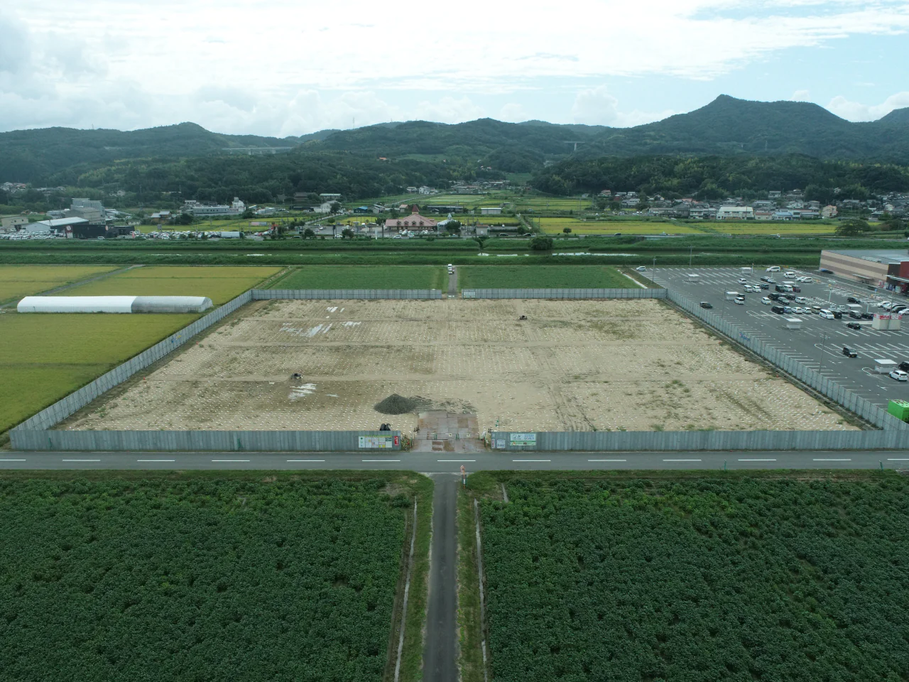 出雲空港周辺家屋移転先に係る第2期造成工事