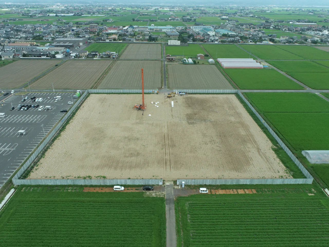 出雲空港周辺家屋移転先に係る第2期造成工事