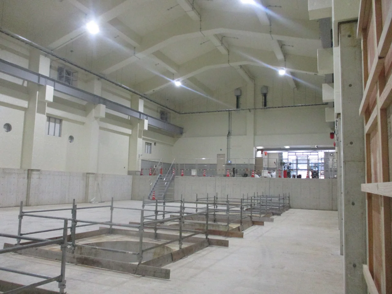 宍道湖西岸農地整備事業　論田川排水機場建屋建築工事