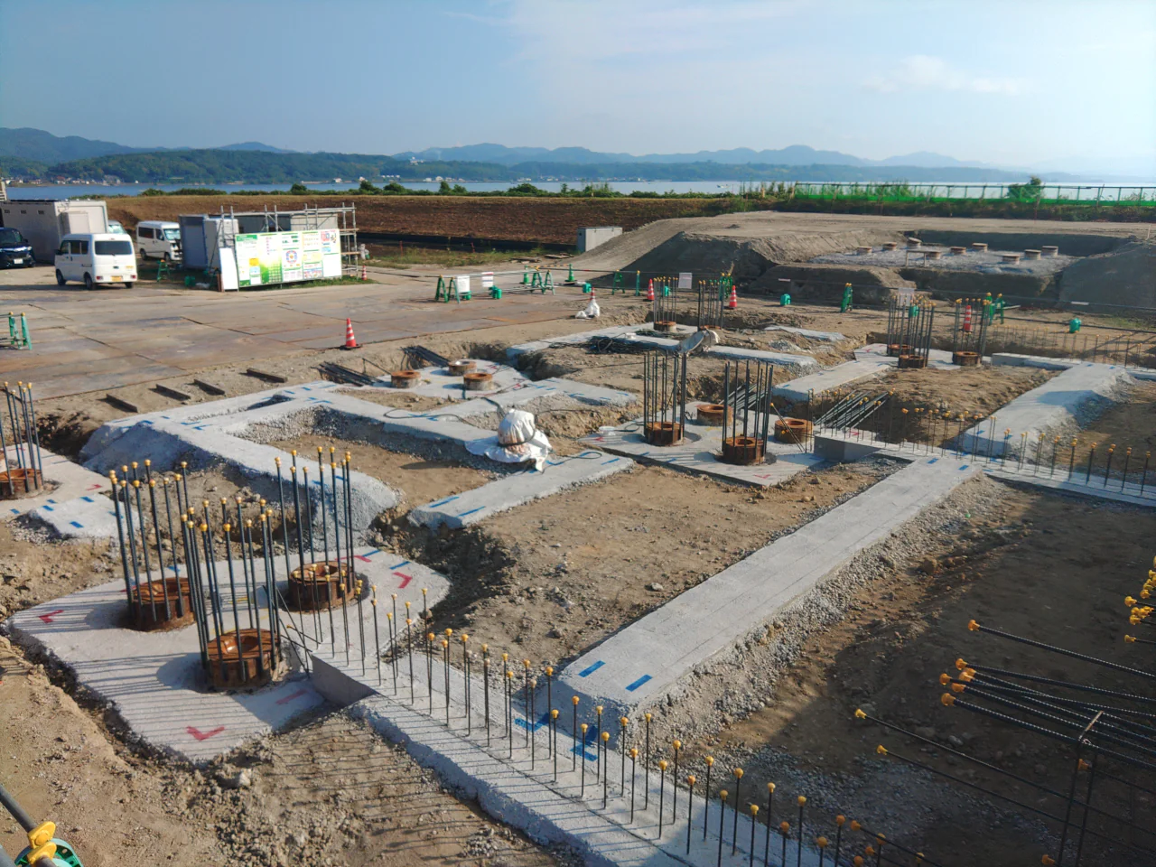 宍道湖西岸農地整備事業　論田川排水機場建屋建築工事