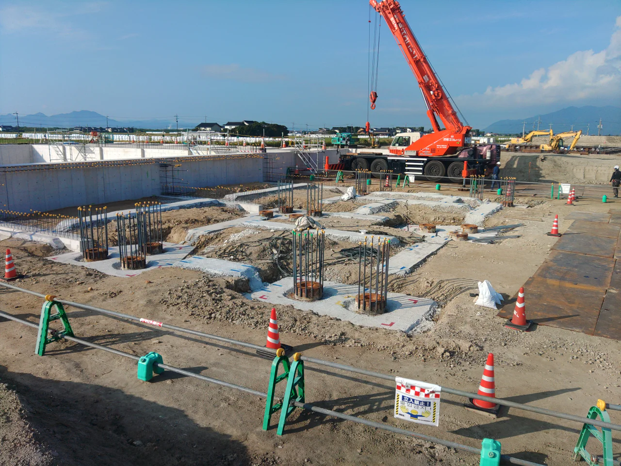 宍道湖西岸農地整備事業　論田川排水機場建屋建築工事