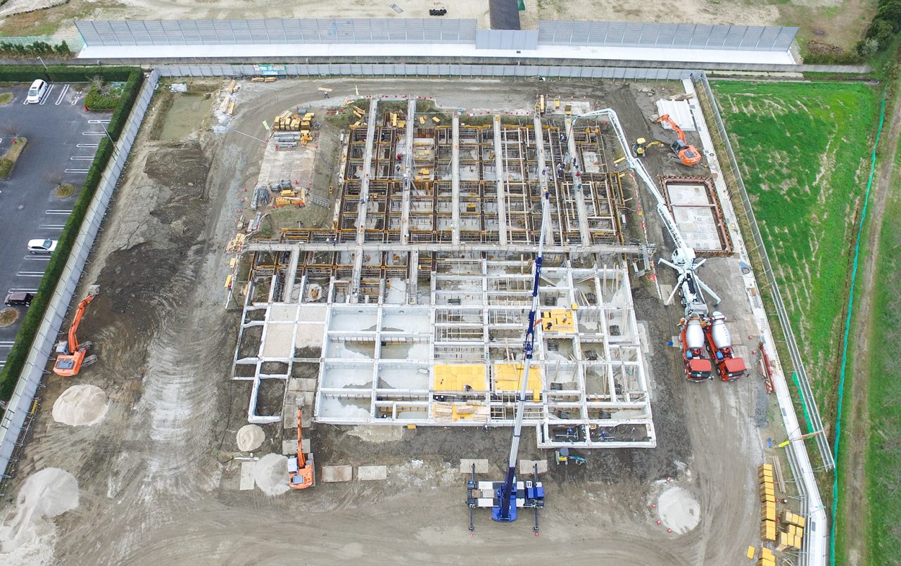 新斐川学校給食センター建築工事