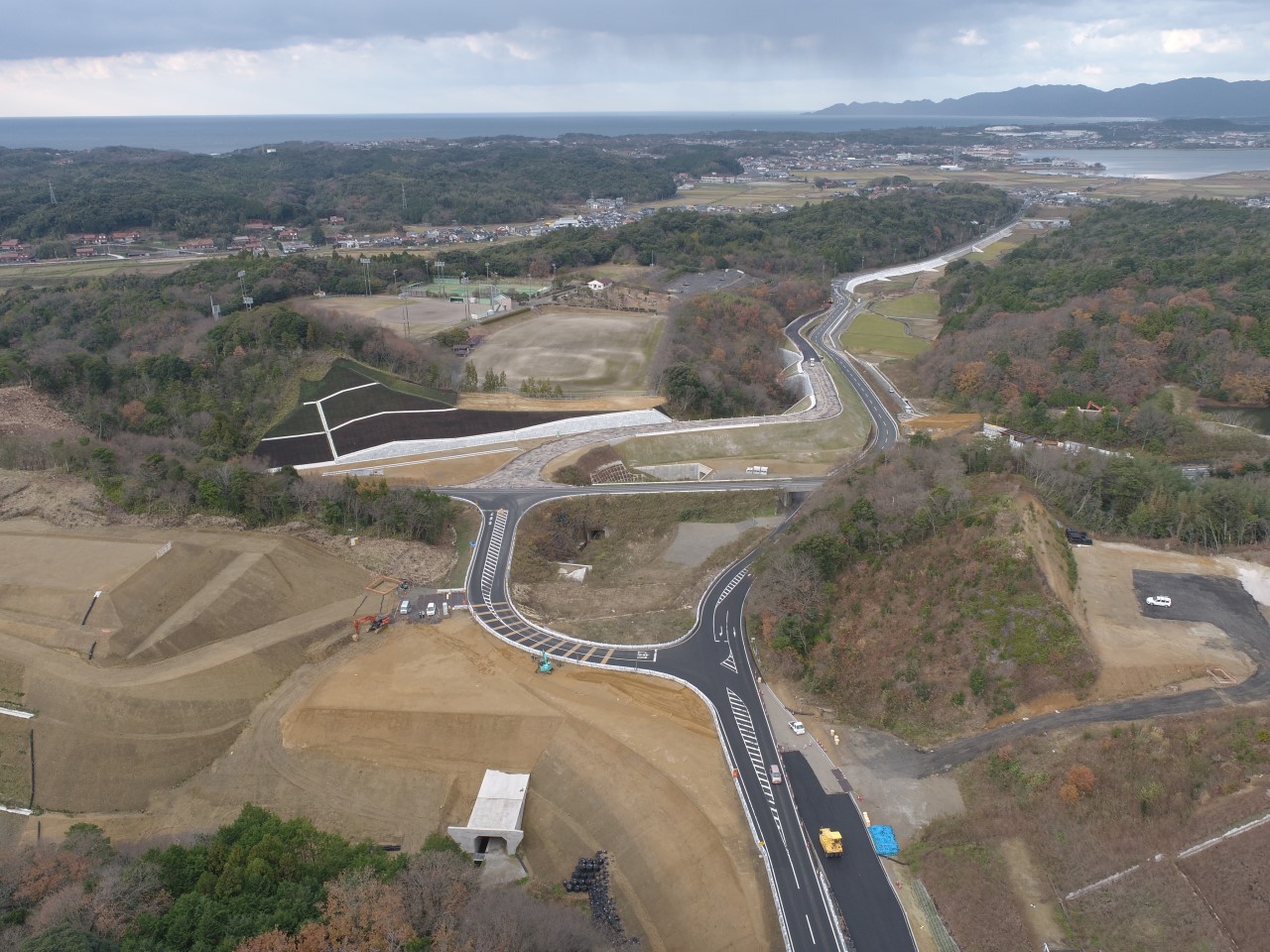 令和２年度湖陵多伎道路三部地区改良第４工事