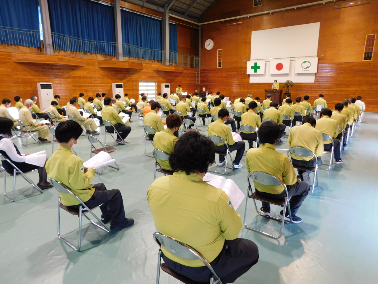 令和4年度経営発表会及びボランティア活動を実施しました。