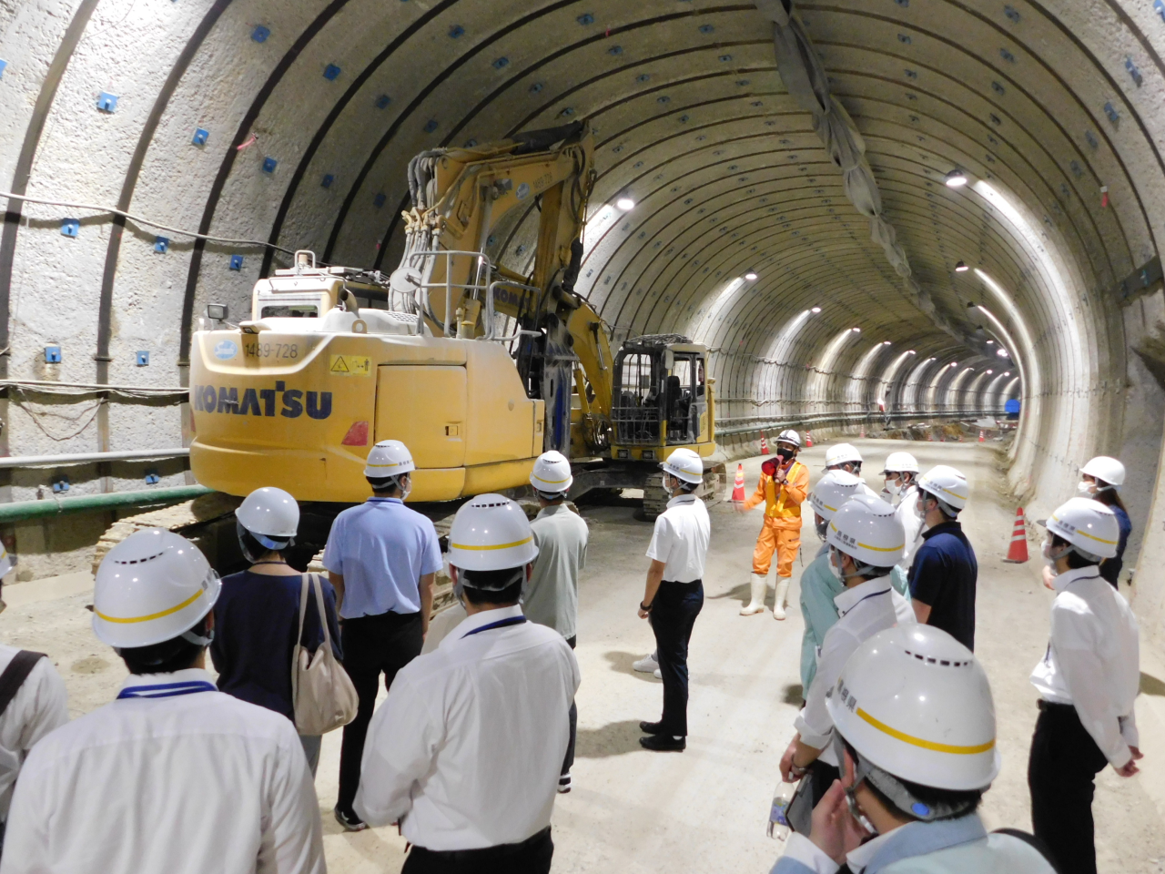 令和4年度島根県土木部新任職員研修を受入れました。