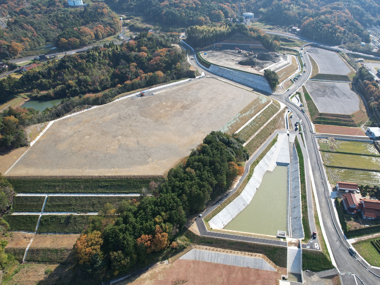 （仮称）出雲市新工業団地（斐川）造成工事