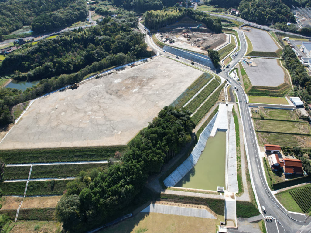 （仮称）出雲市新工業団地（斐川）造成工事