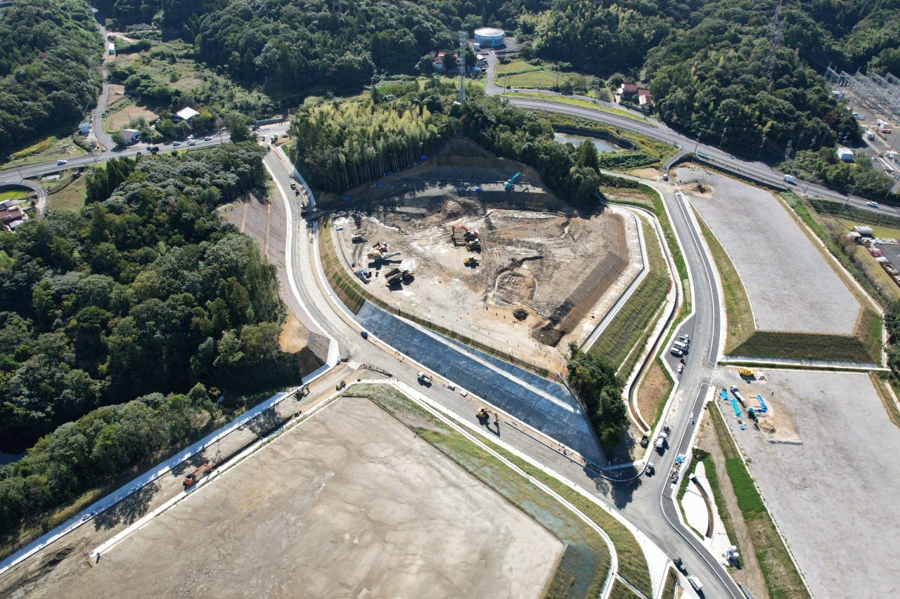 （仮称）出雲市新工業団地（斐川）造成工事