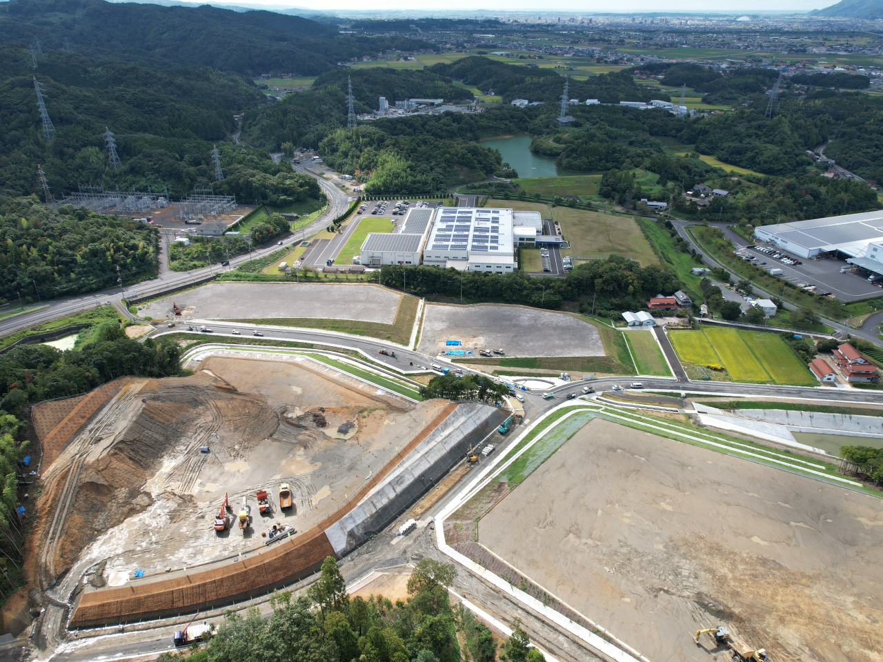 （仮称）出雲市新工業団地（斐川）造成工事