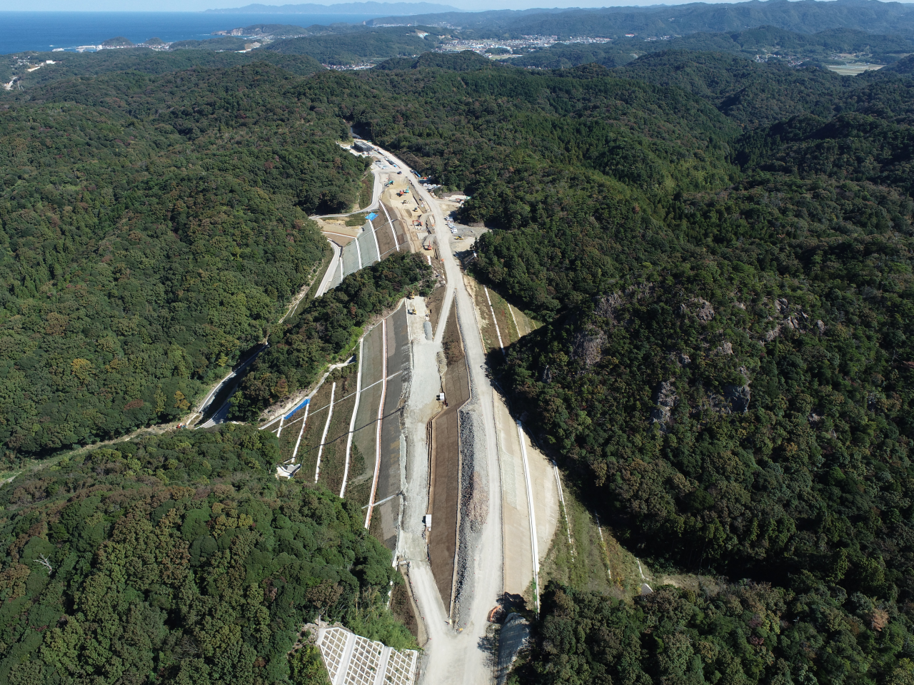 令和3年度静間仁摩道路五十猛地区東部第2改良工事