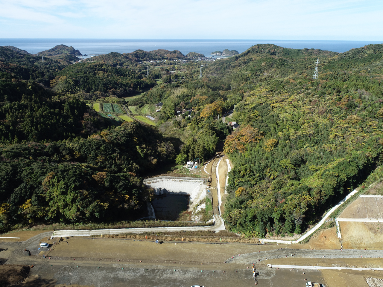 令和3年度静間仁摩道路宅野地区改良工事