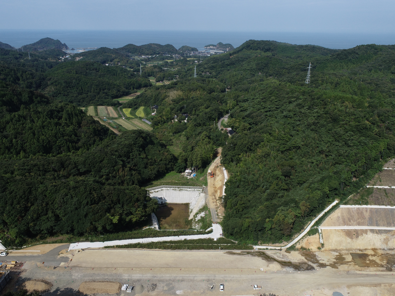 令和3年度静間仁摩道路宅野地区改良工事