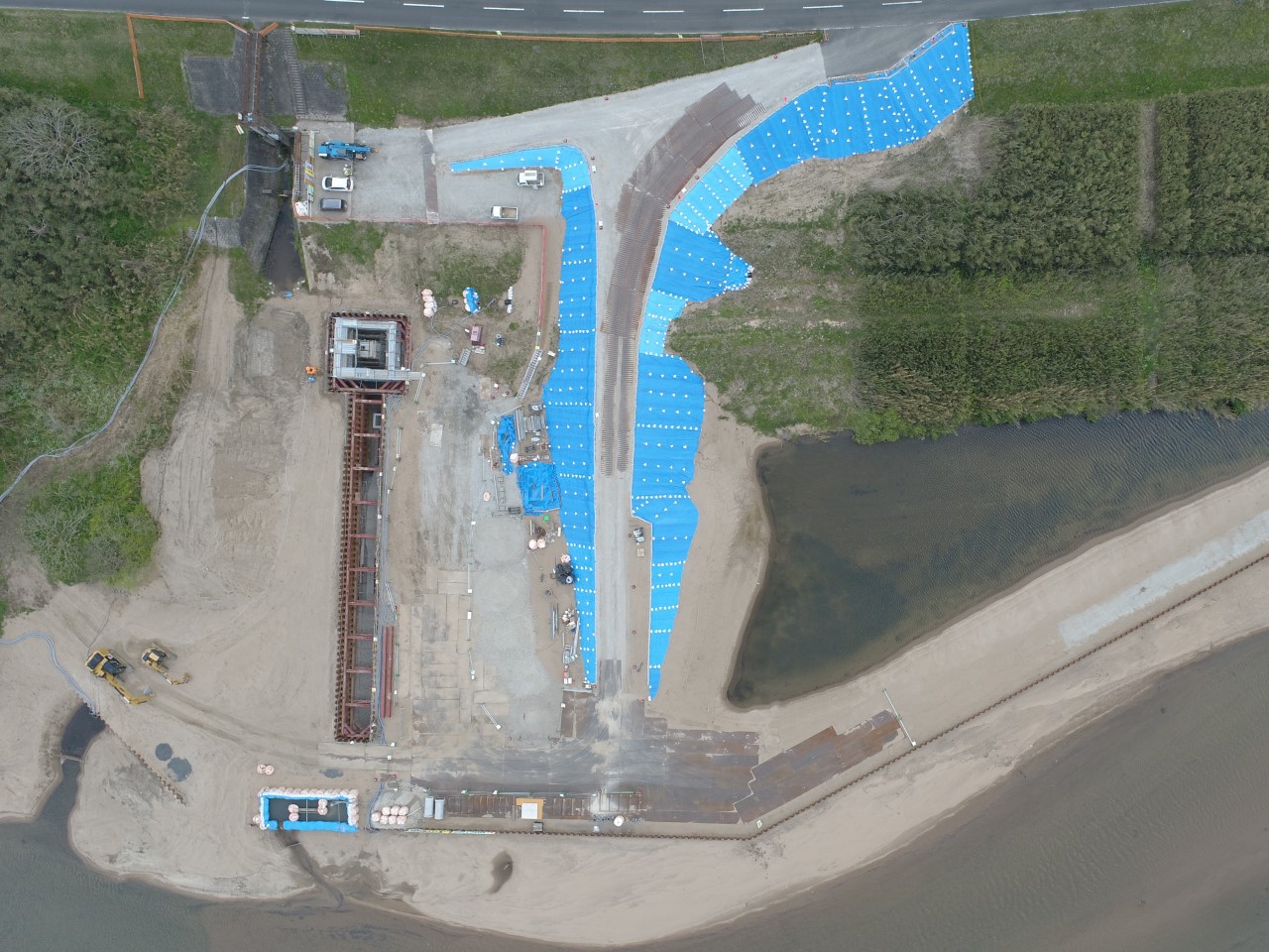 令和元年度　県営農地耕作条件改善事業　斐川下阿宮地区　取水施設整備（その２）工事